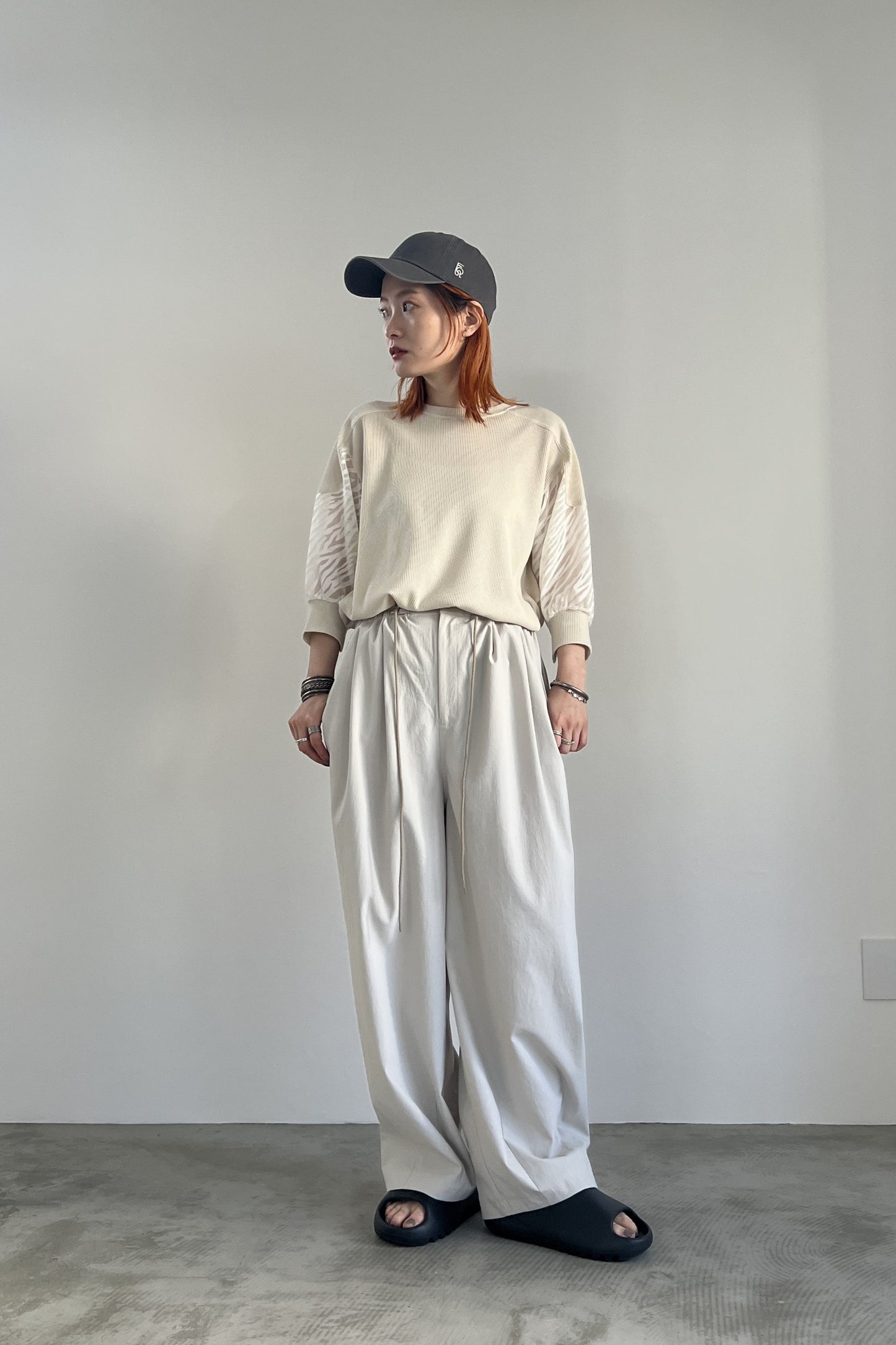 ゼブラスリーブワッフルT F3240