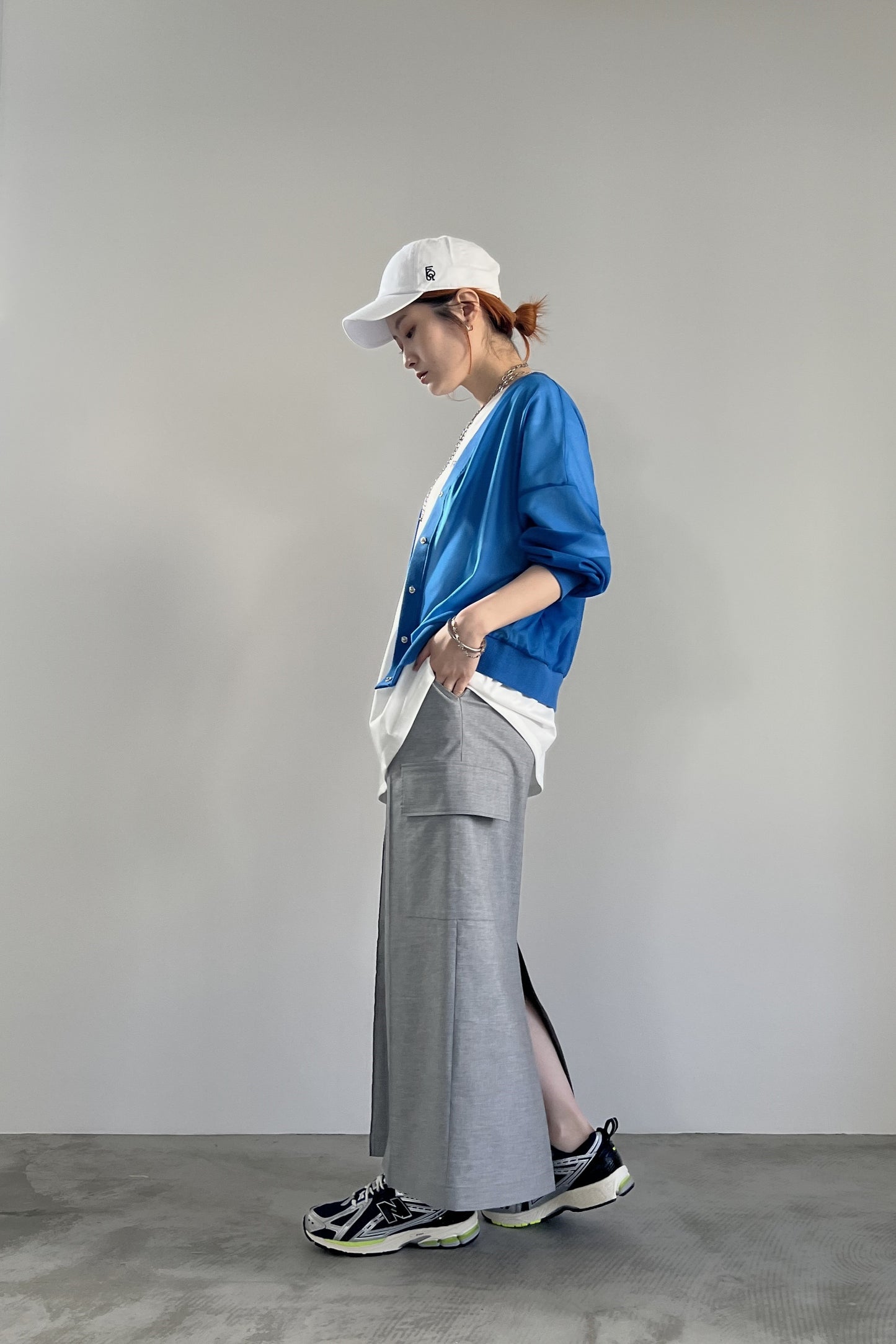 ストレッチカーゴスカート F2134