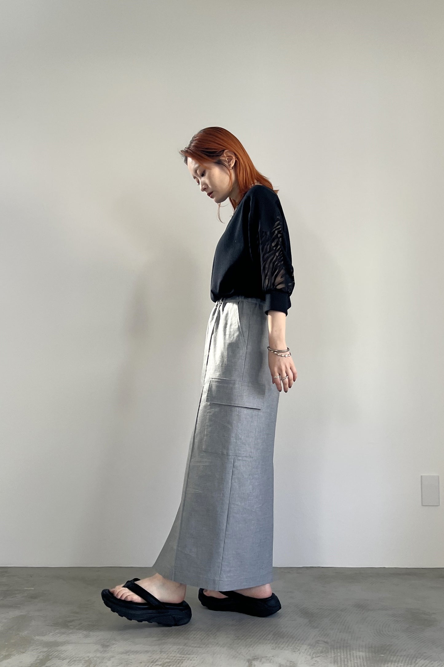 ストレッチカーゴスカート F2134