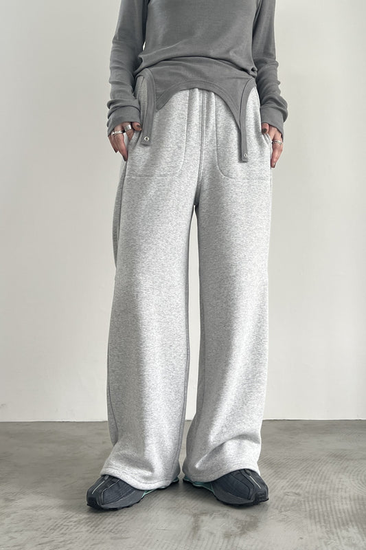 ボンバーヒートワイドパンツ F2145