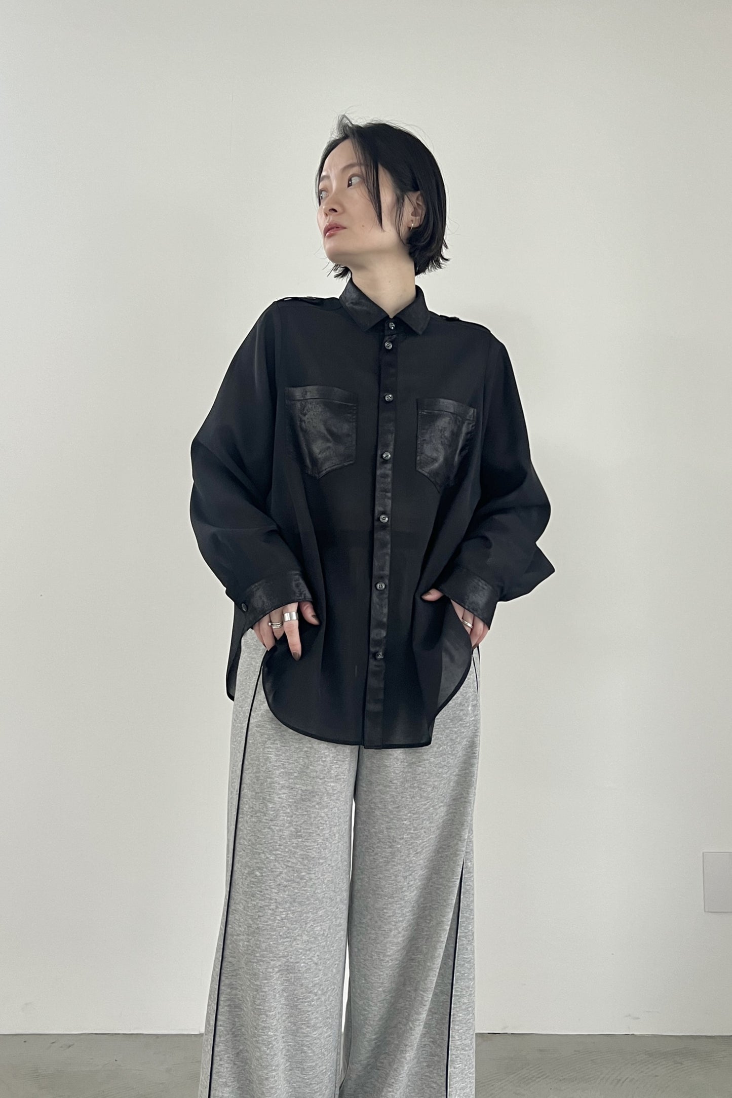 エポ―レットシアーシャツ F1194