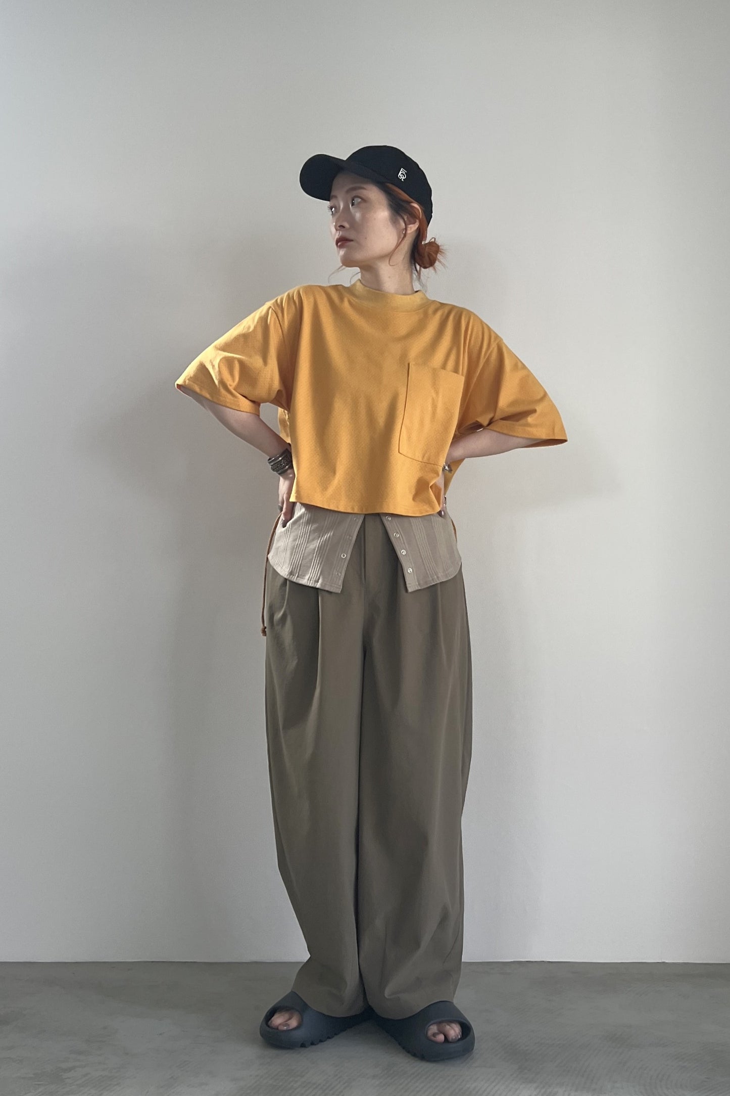 リップストップボリュームパンツ F2133