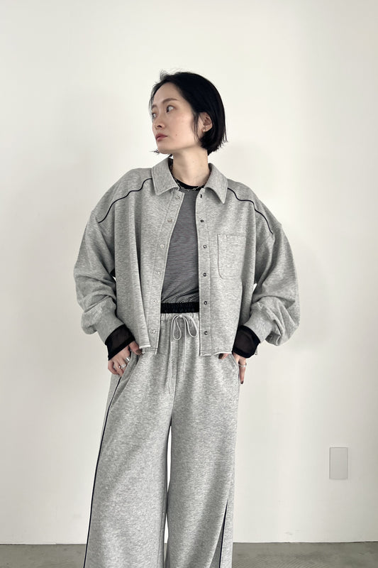 ミニ裏毛ウエスタンシャツ F3290