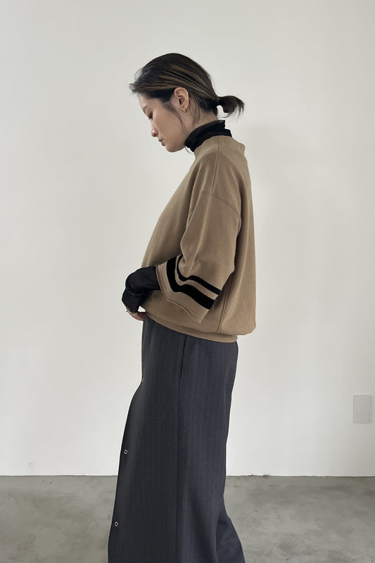 ラインスリーブプルオーバー F3251