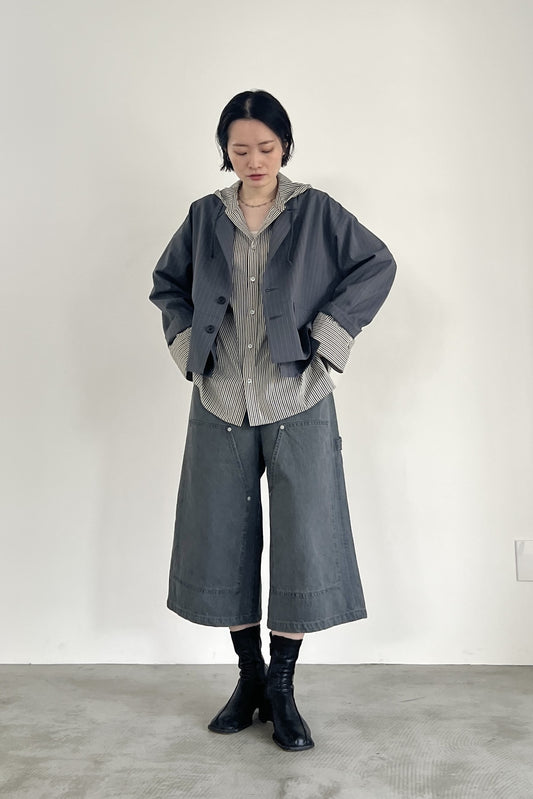 ポケットデザインショートジャケット F1196