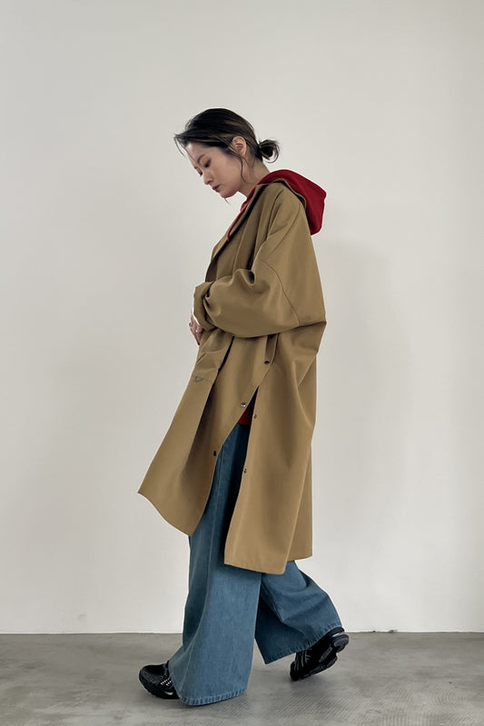 ビッグサイズトレンチコート F1176