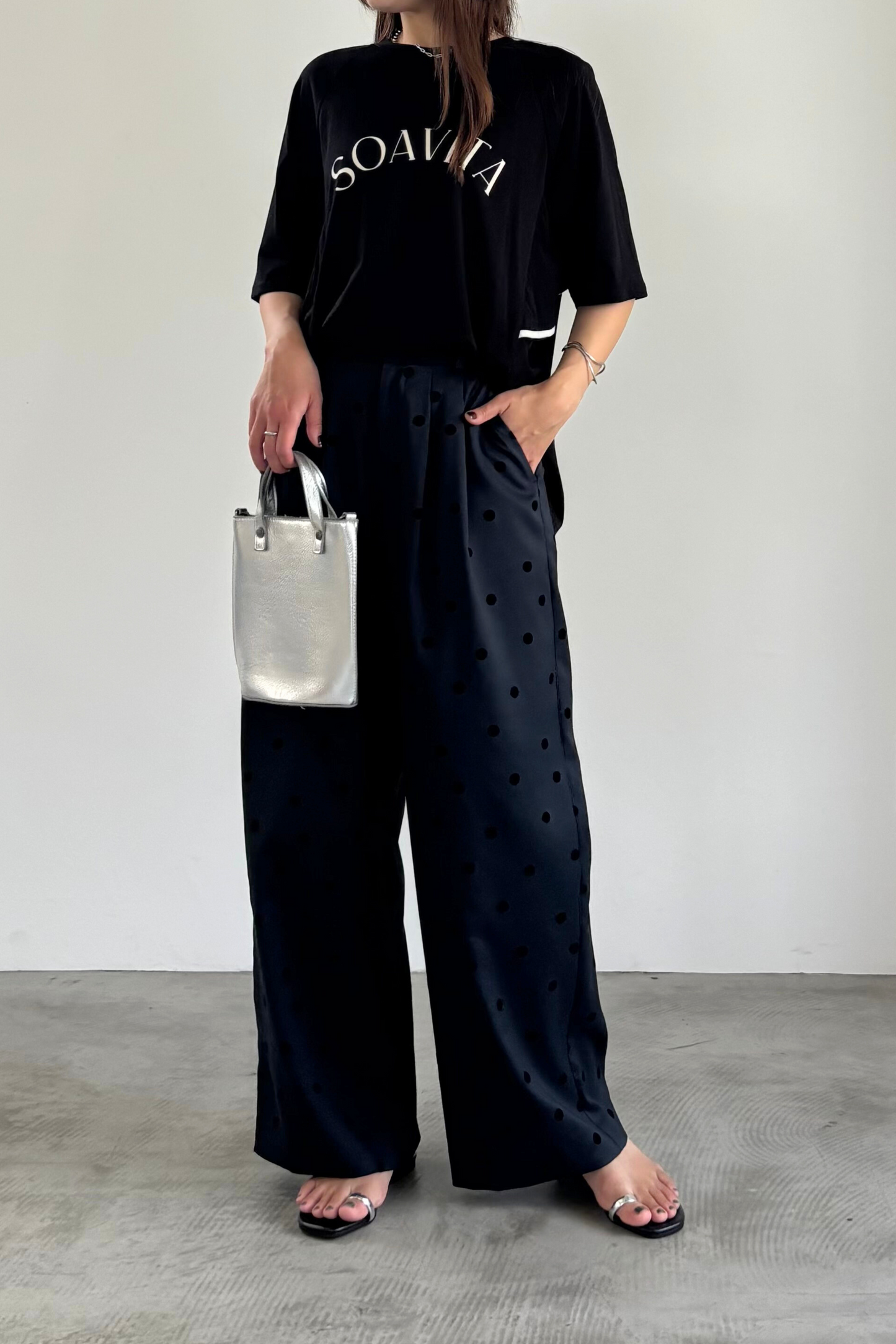 パイピングバックフリルTEE 35522