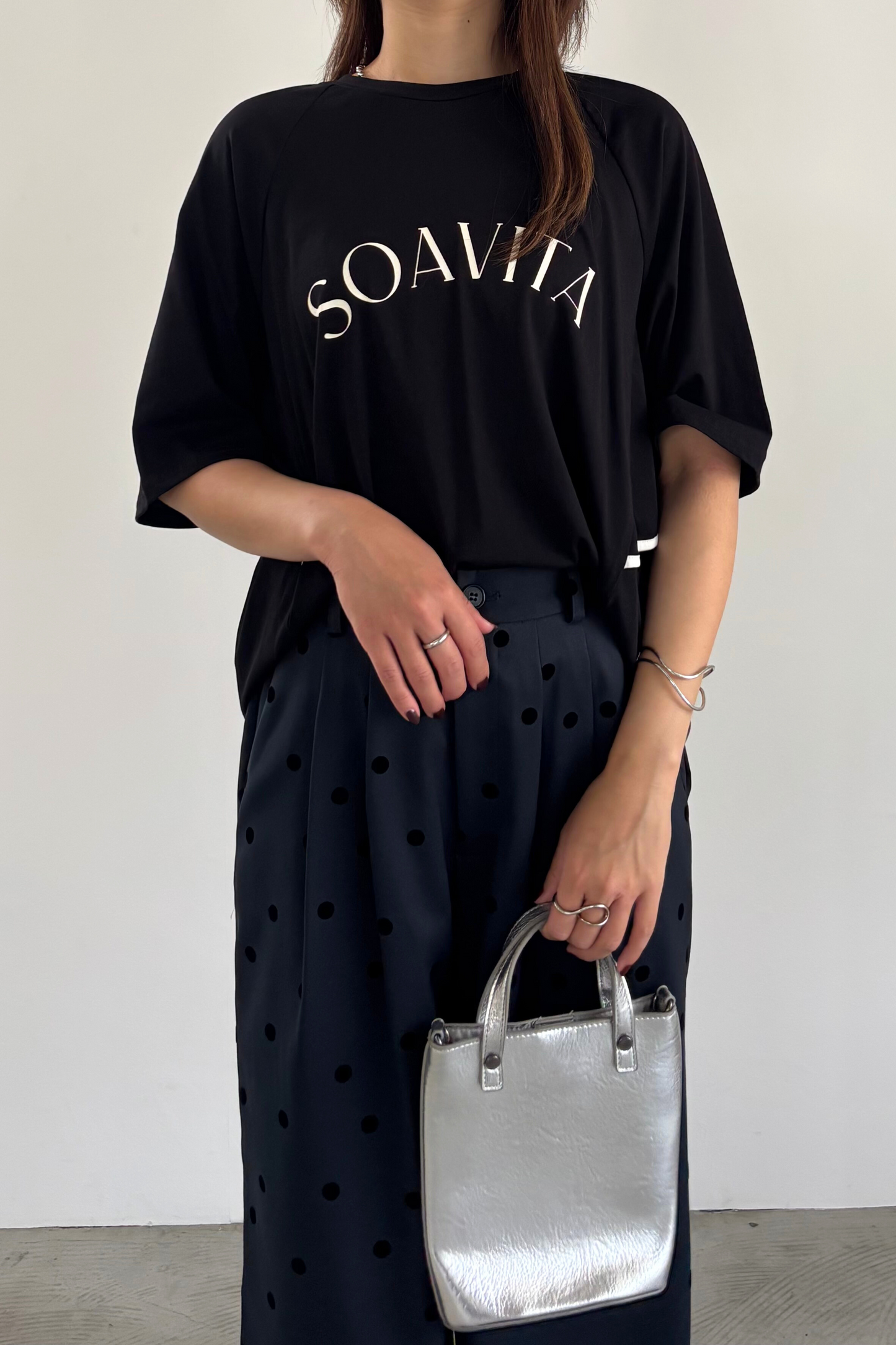パイピングバックフリルTEE 35522