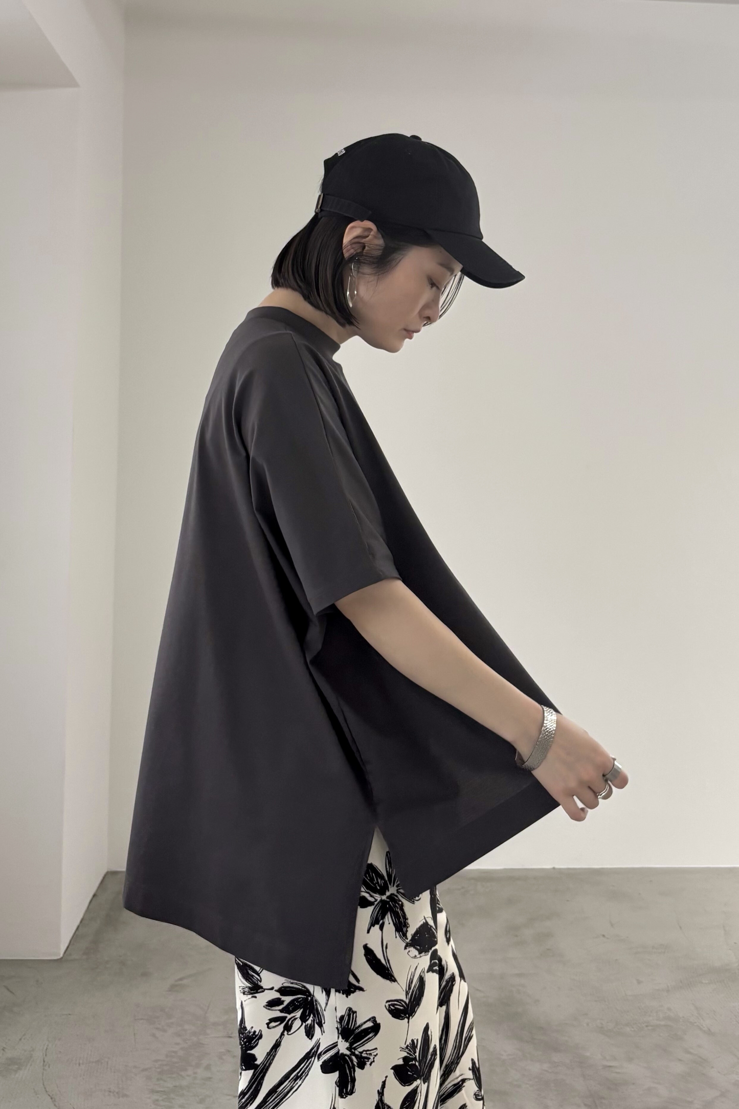 VACANCEモックネックTEE 35512