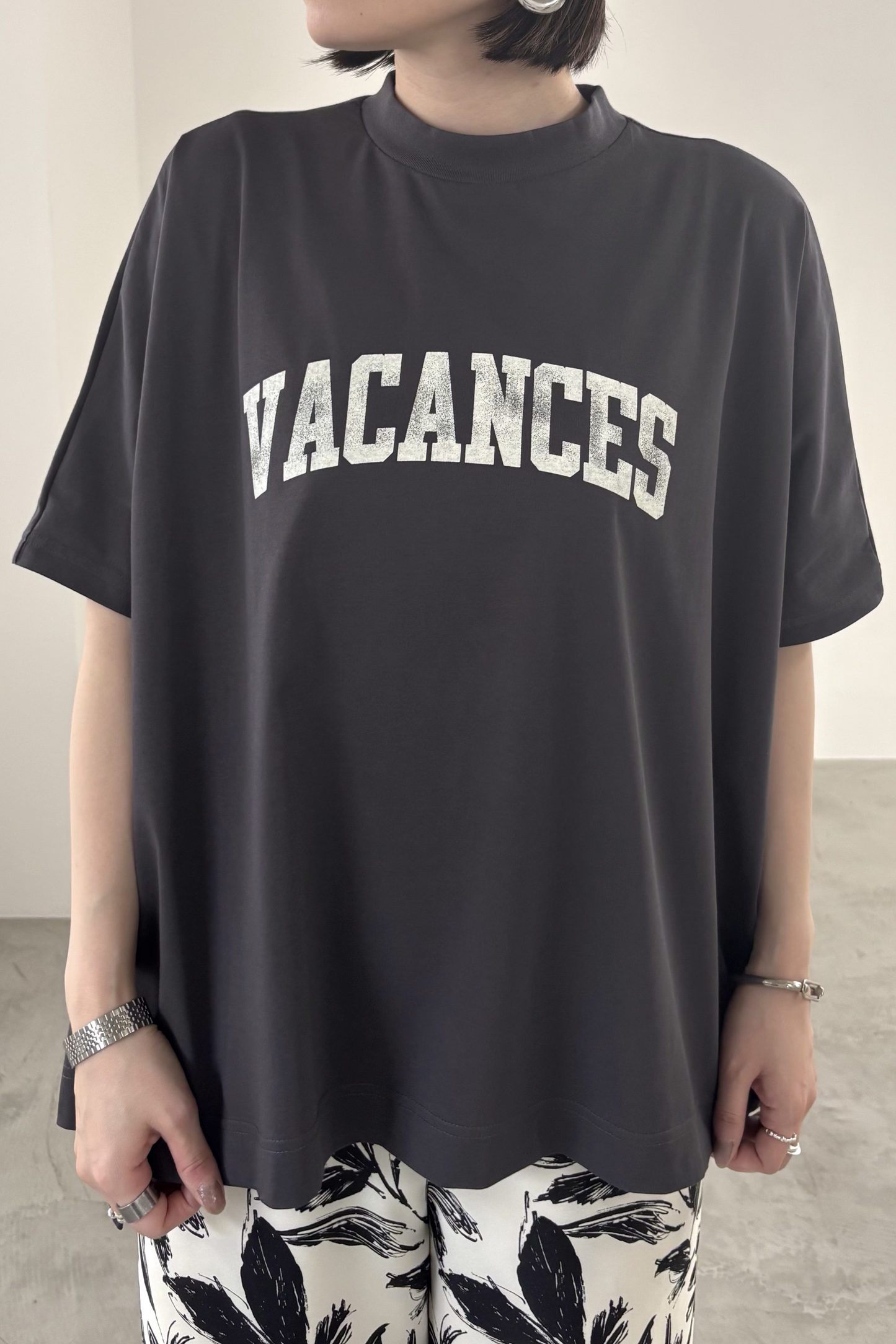 VACANCEモックネックTEE 35512