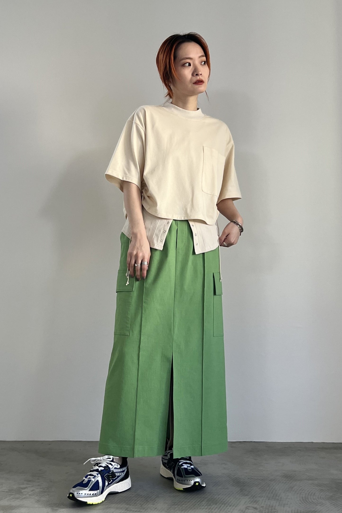 ストレッチカーゴスカート F2134