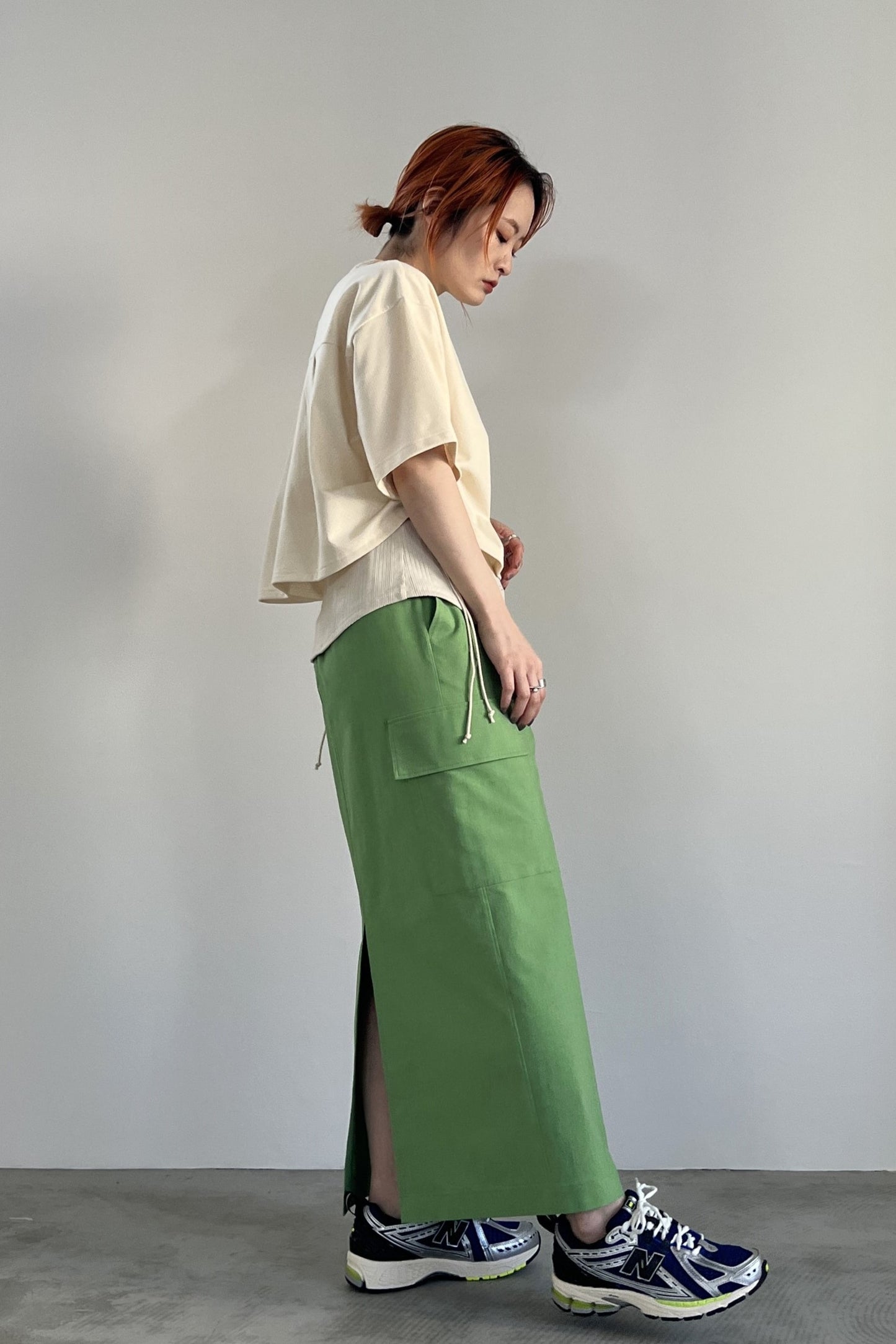 ストレッチカーゴスカート F2134
