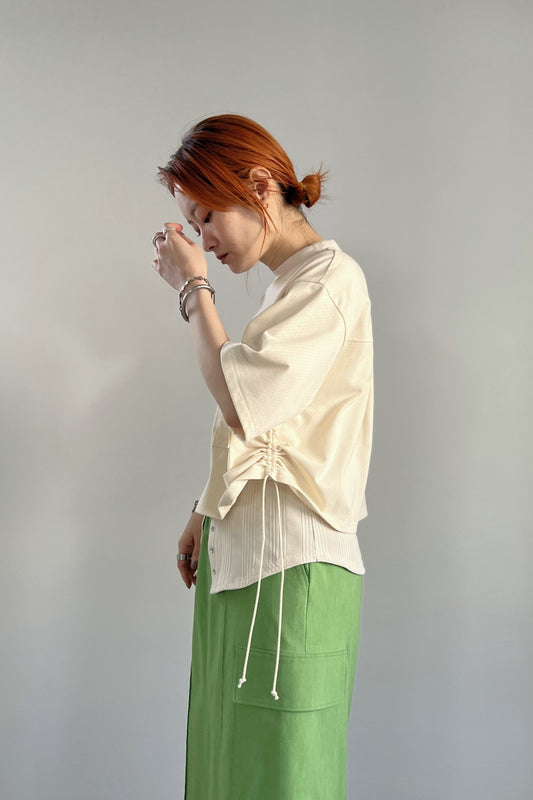 サイドコードクロップドT F3239