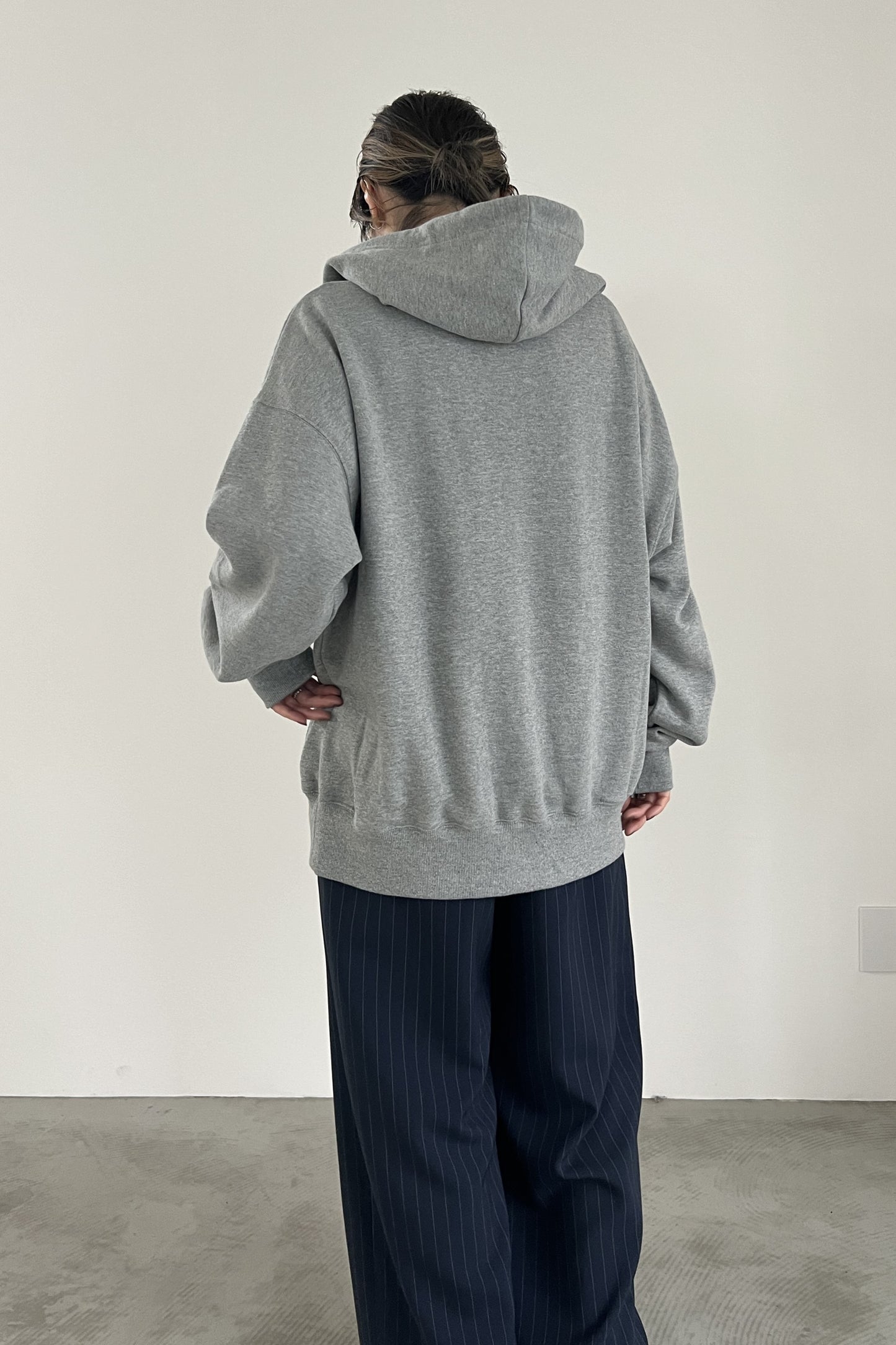 ツインジップスウェットフーディー F3253