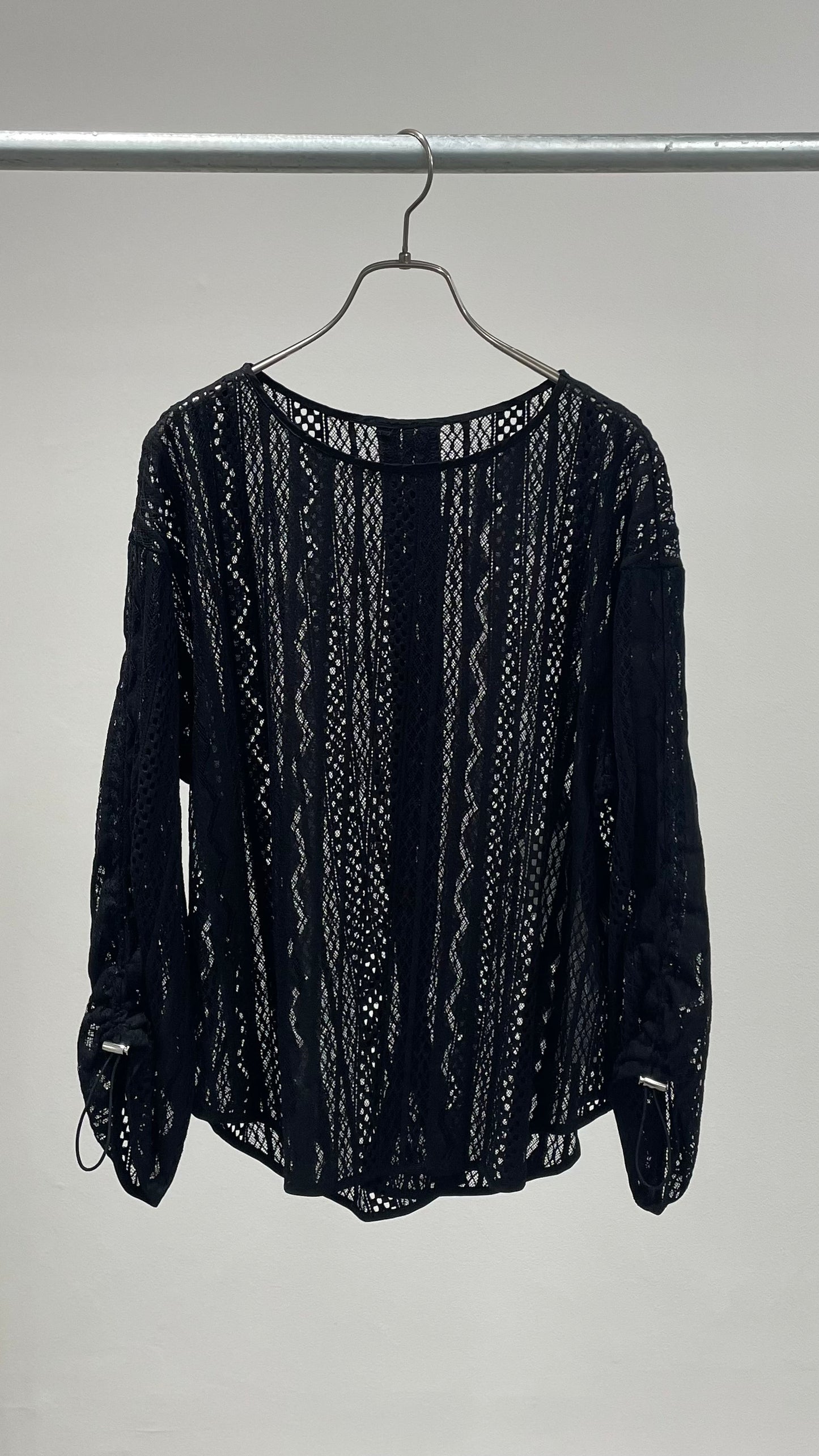 シアーレースブラウス 15733