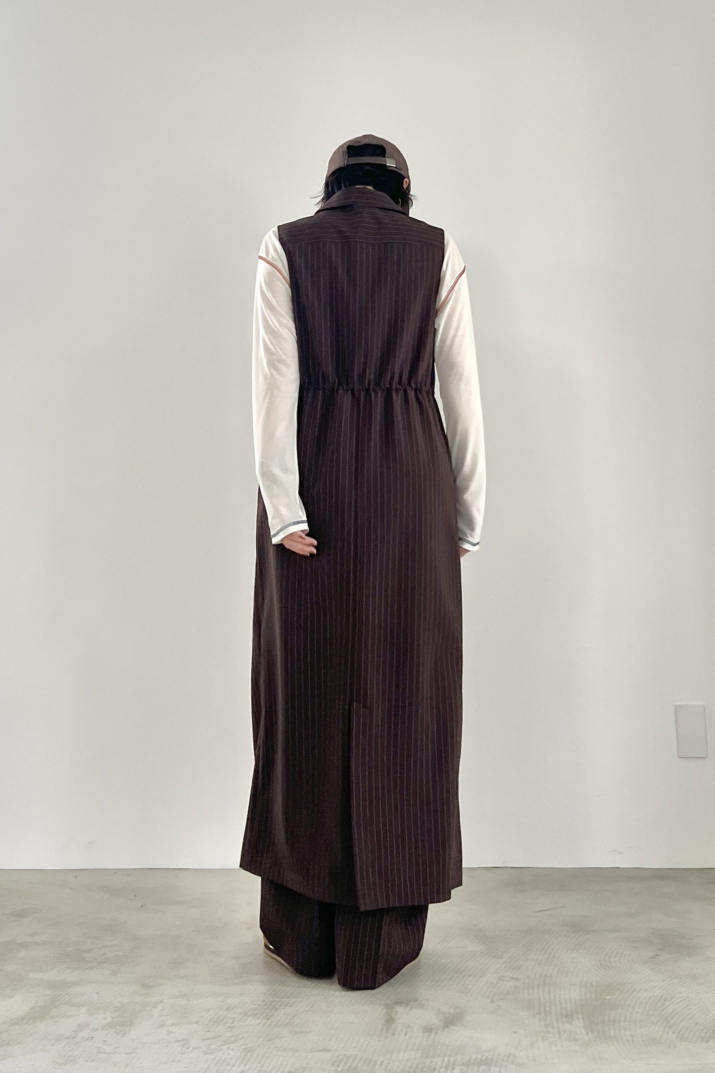 フロントジップワンピース F1195