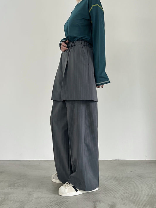 レイヤードデザインパンツ F2156