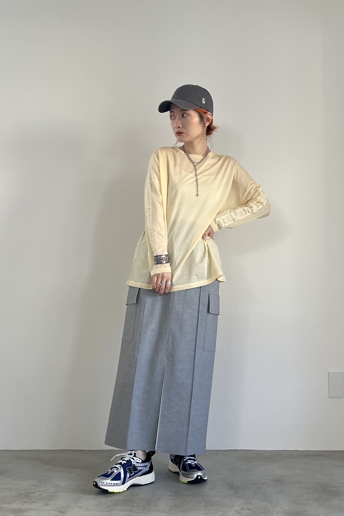 ストレッチカーゴスカート F2134