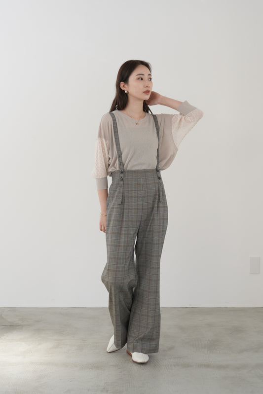 T/Rストラップベルト付きパンツ 15908