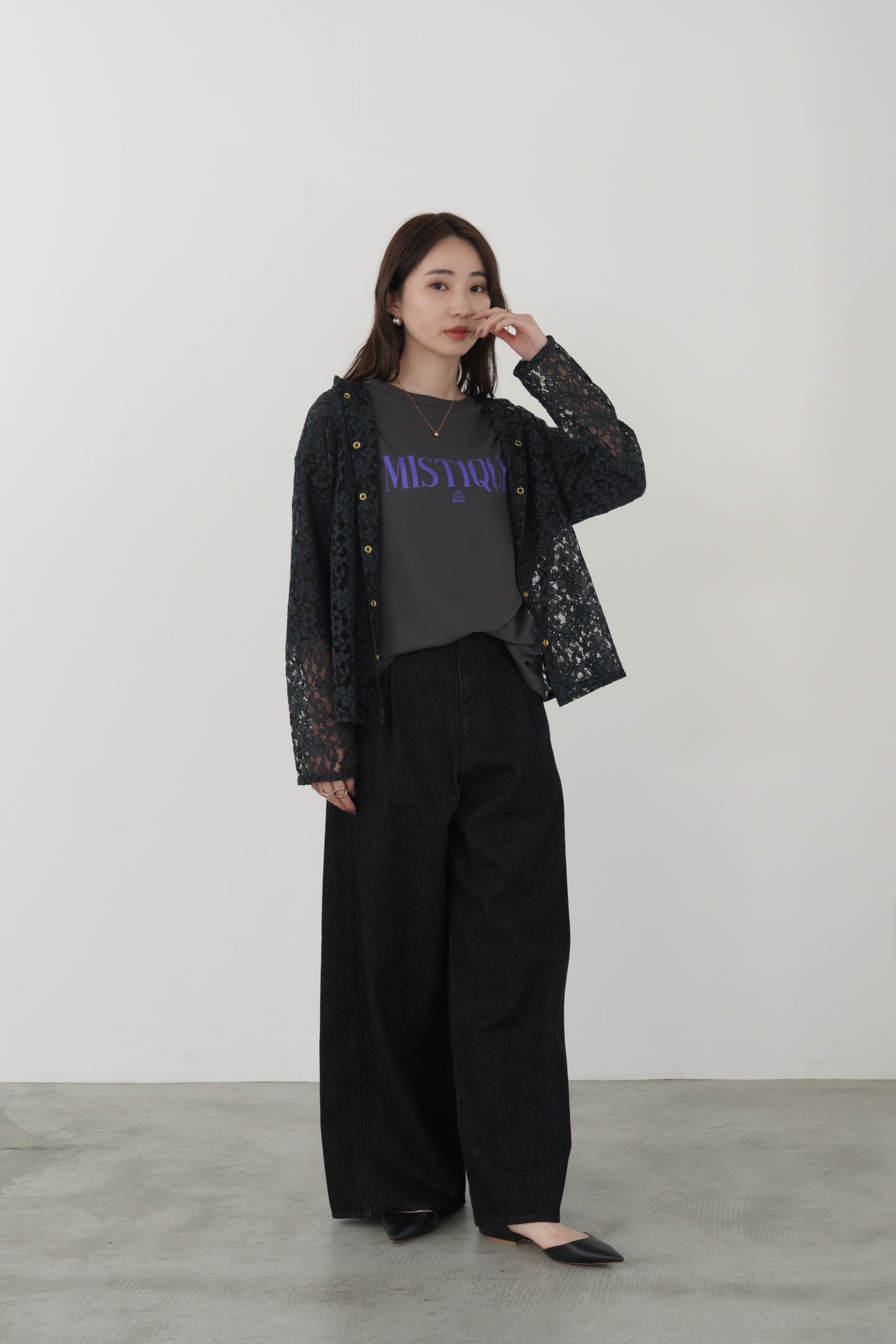 MISSIQUEプリントTEE 35525