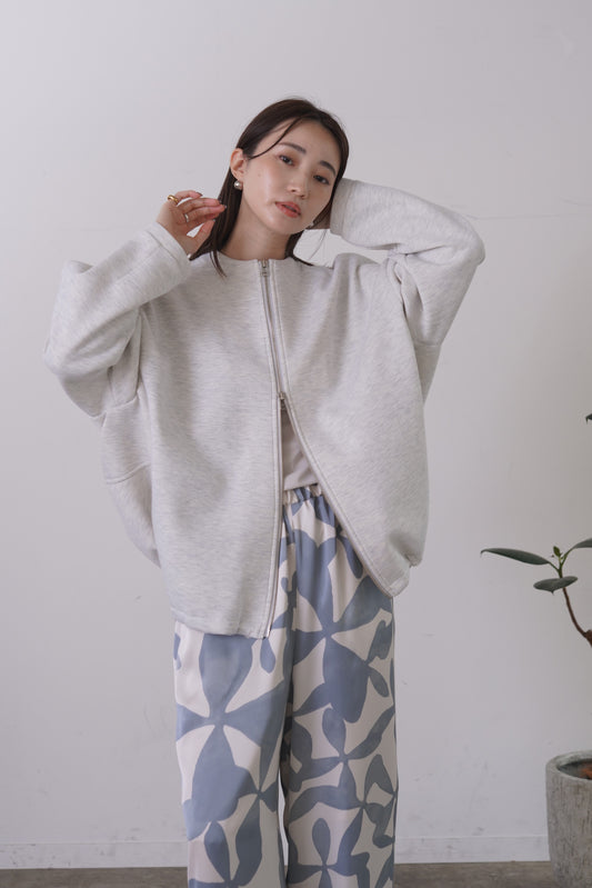 コクーンノーカラーブルゾン 35592