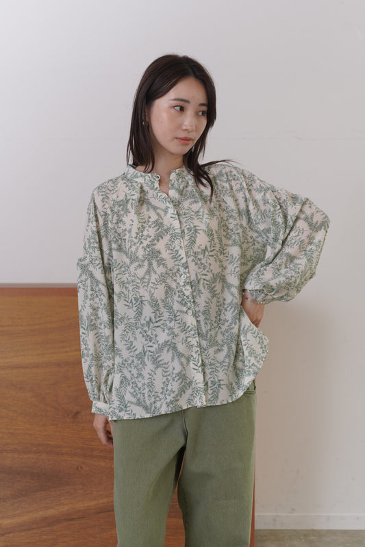 ボタニカルプリントBL 15947