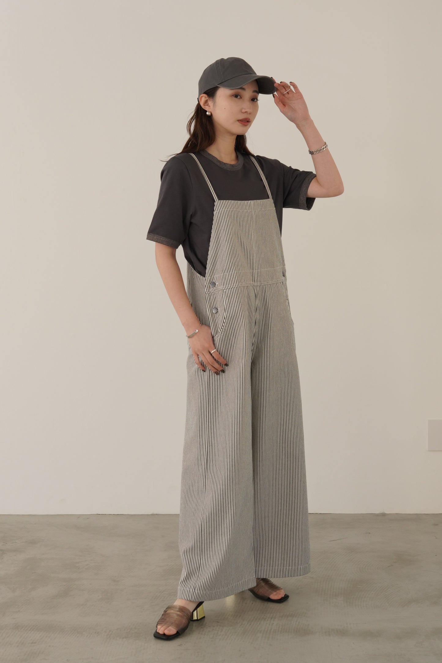 ラメパイピングカットソーTシャツ 35489