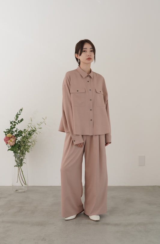 ソフトツイルワークシャツ 15922