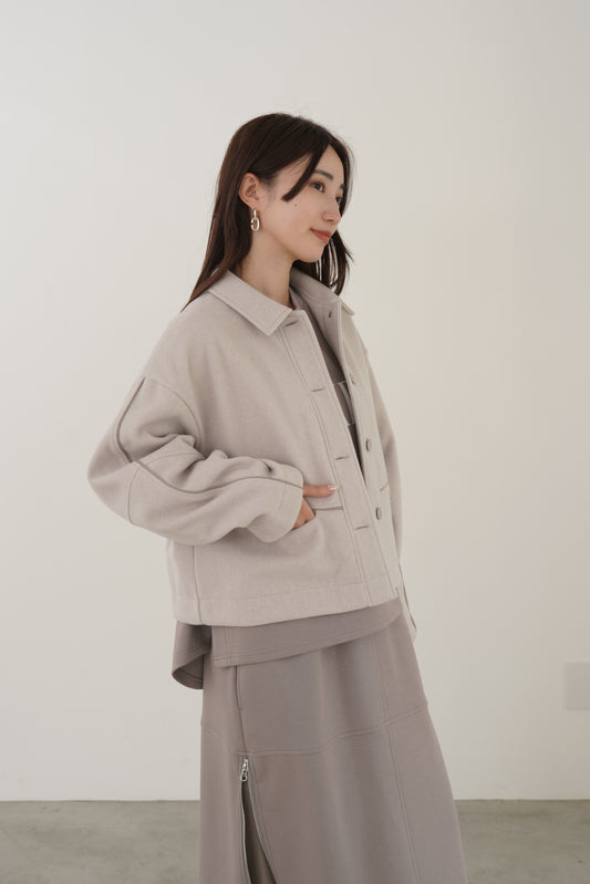 ウールレットコンパクトブルゾン 15928