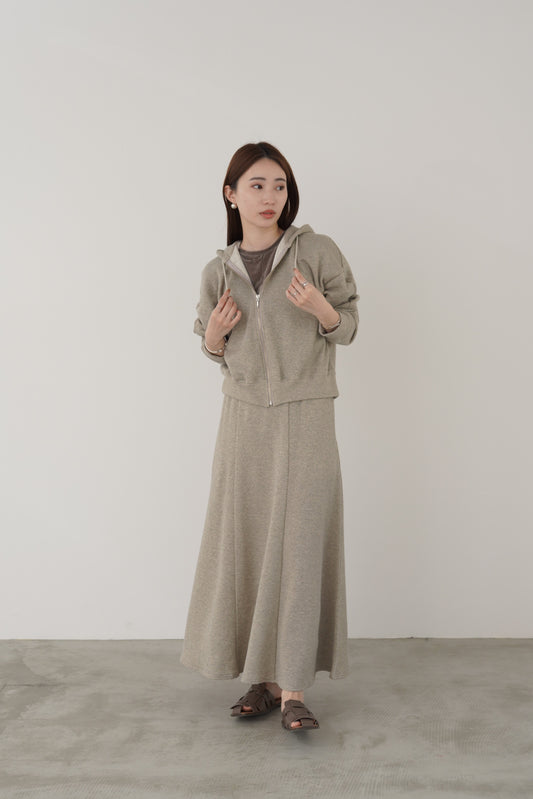 スウェットラメマーメイドスカート 23080