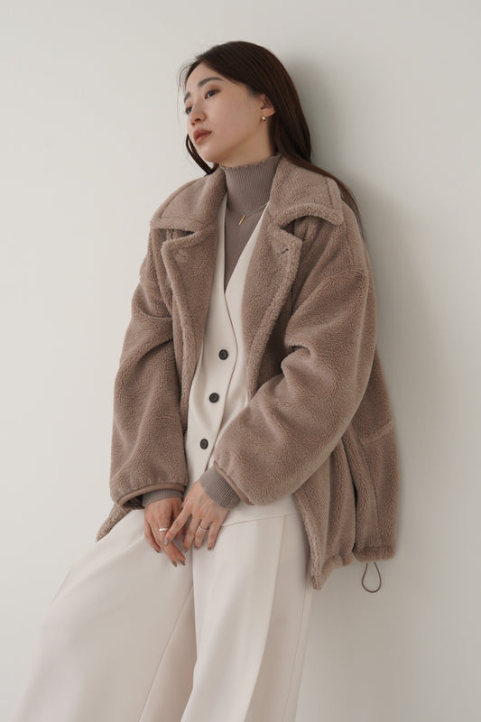 ビッグカラーボアジャケット 15821