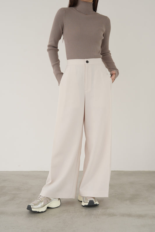 タックワイドパンツ 23092