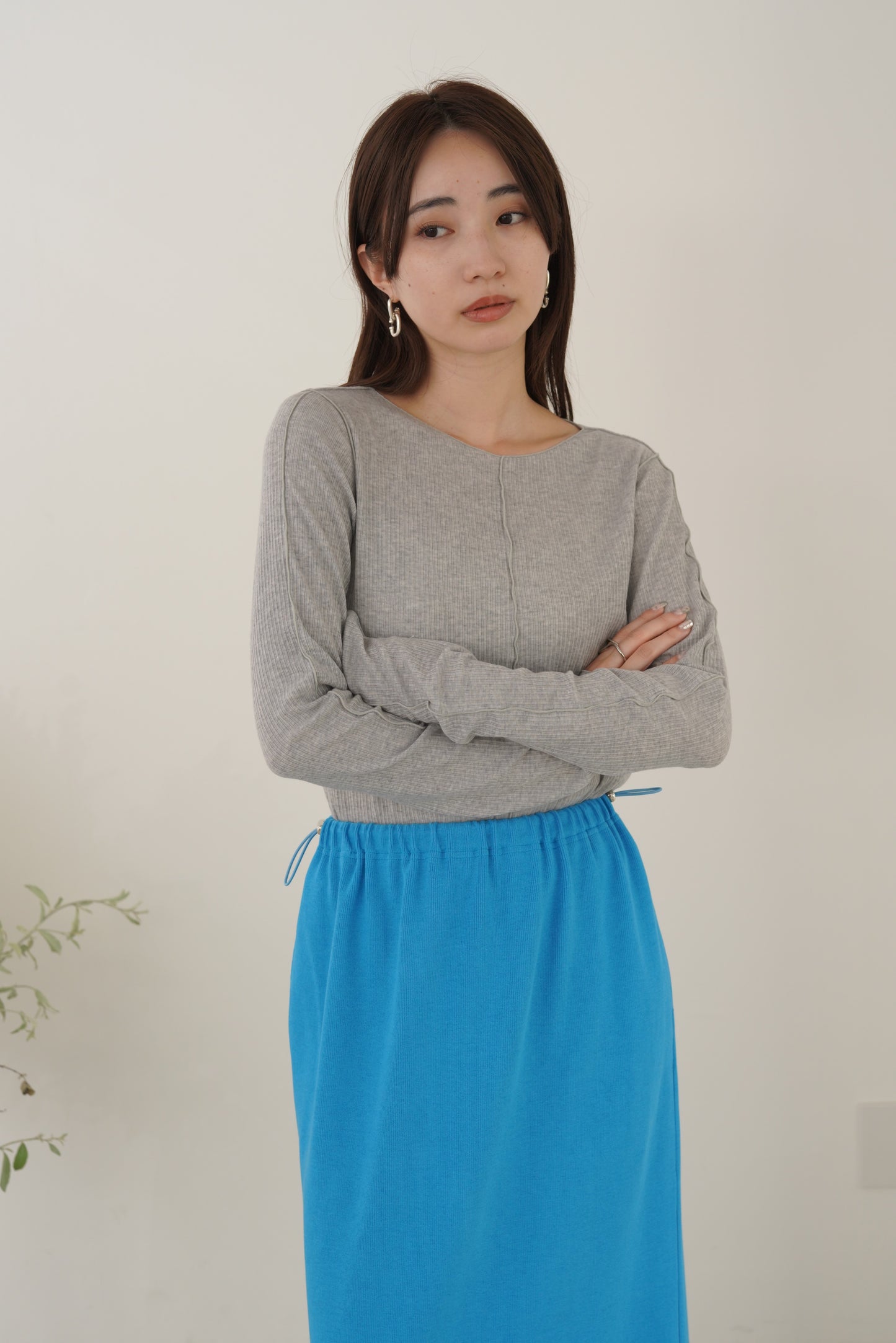 メローステッチL/Sカットソー 35540