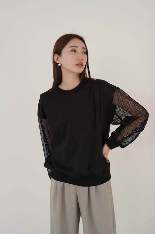 メッシュ切替プルオーバー 35401