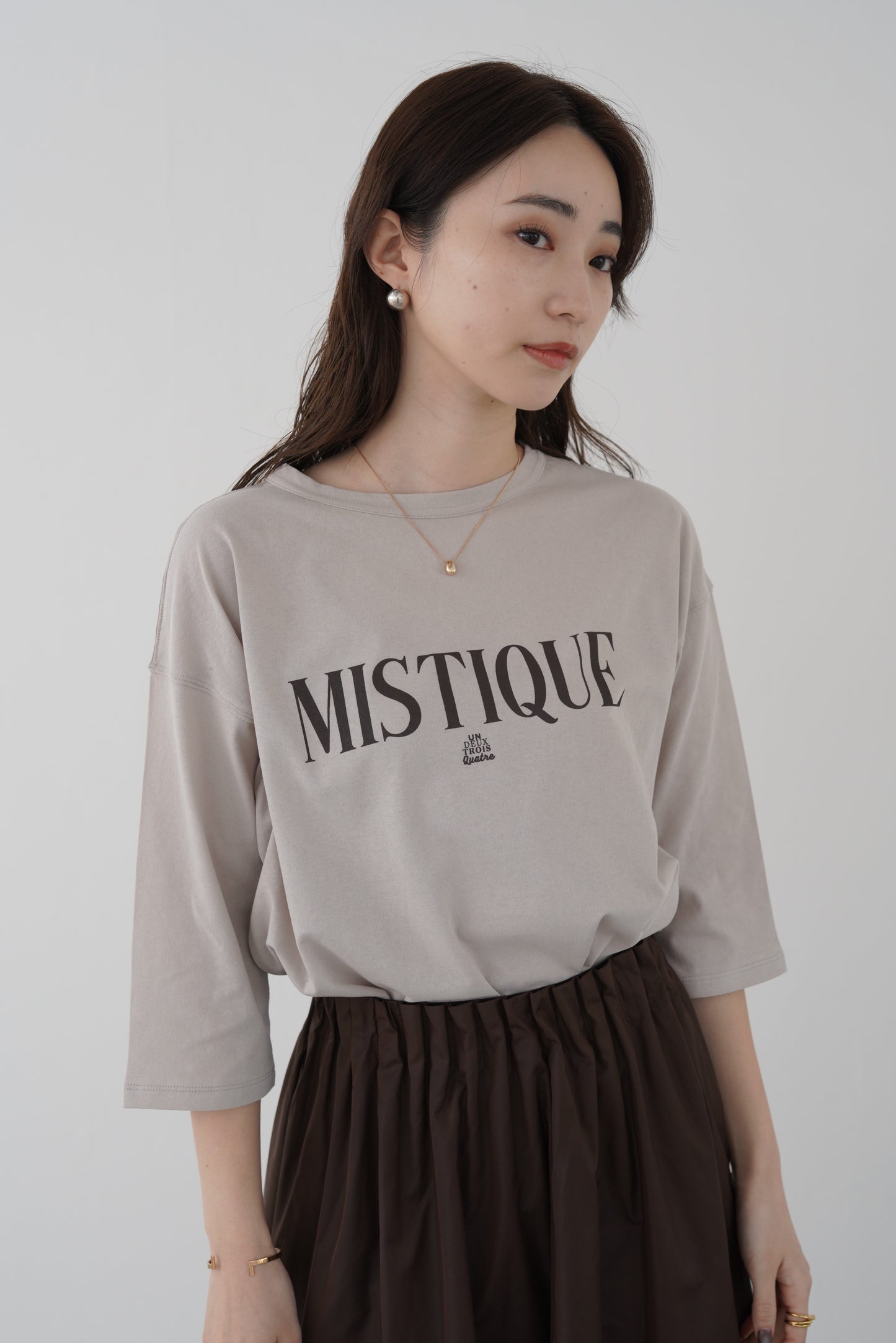 MISSIQUEプリントTEE 35525