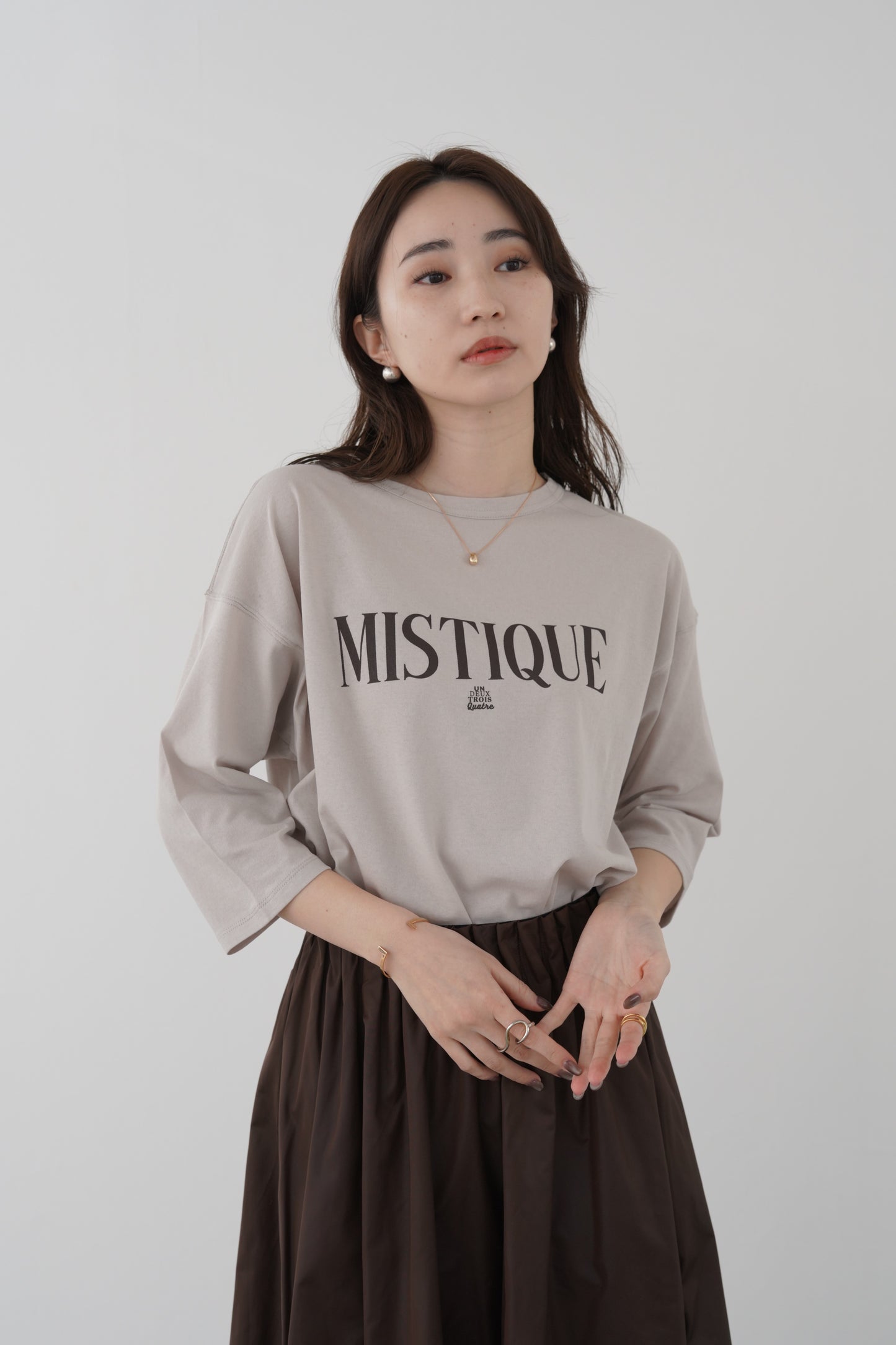 MISSIQUEプリントTEE 35525