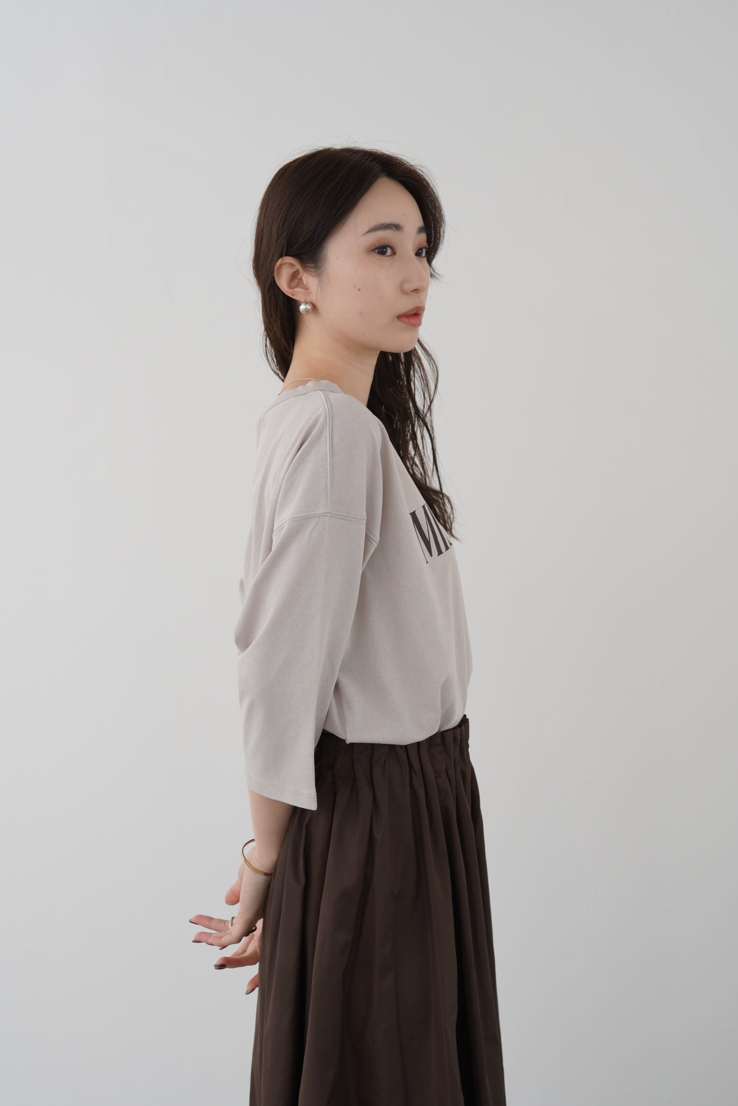 MISSIQUEプリントTEE 35525