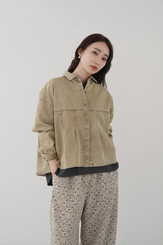 ライトオンスデニムシャツ 15905