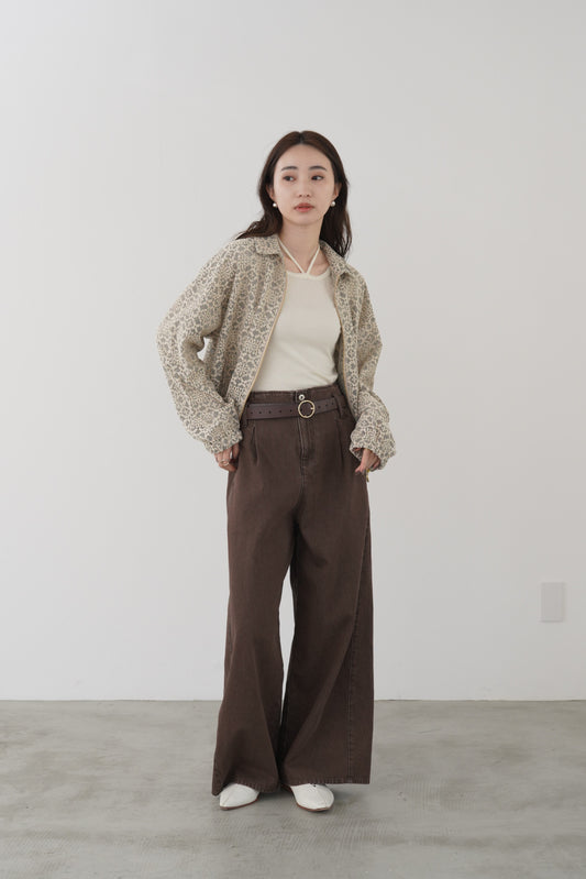 サイドシームデニムパンツ 23151