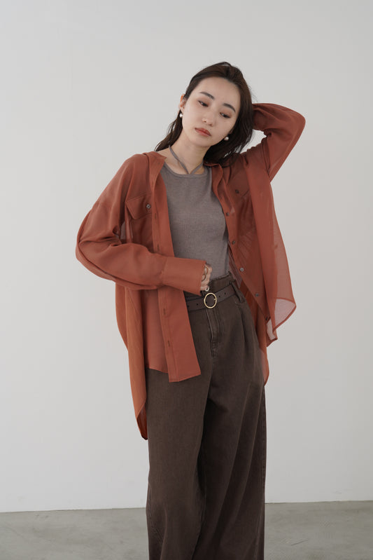 ノーカラーブライトスパンボイルSH 15897