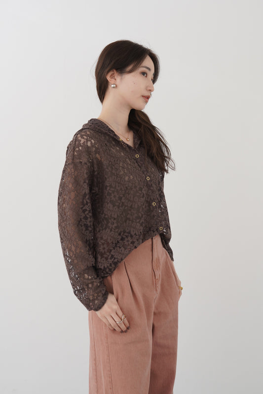 ドレッシーレースフーディー 15898