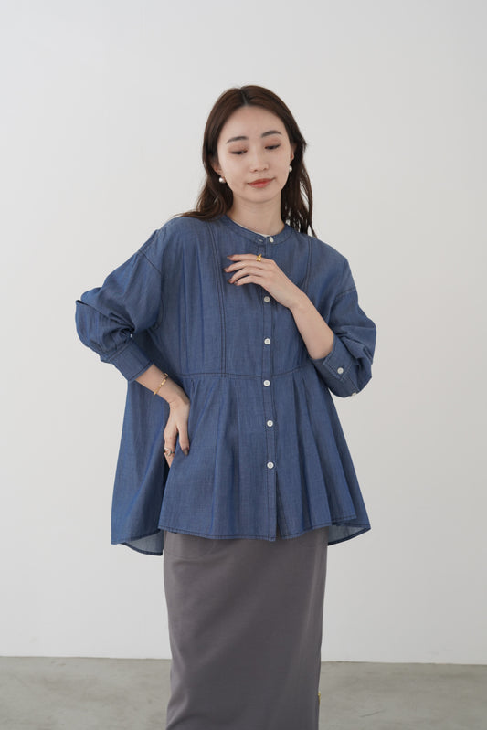 ライトオンスデニムペプラムBL 15899