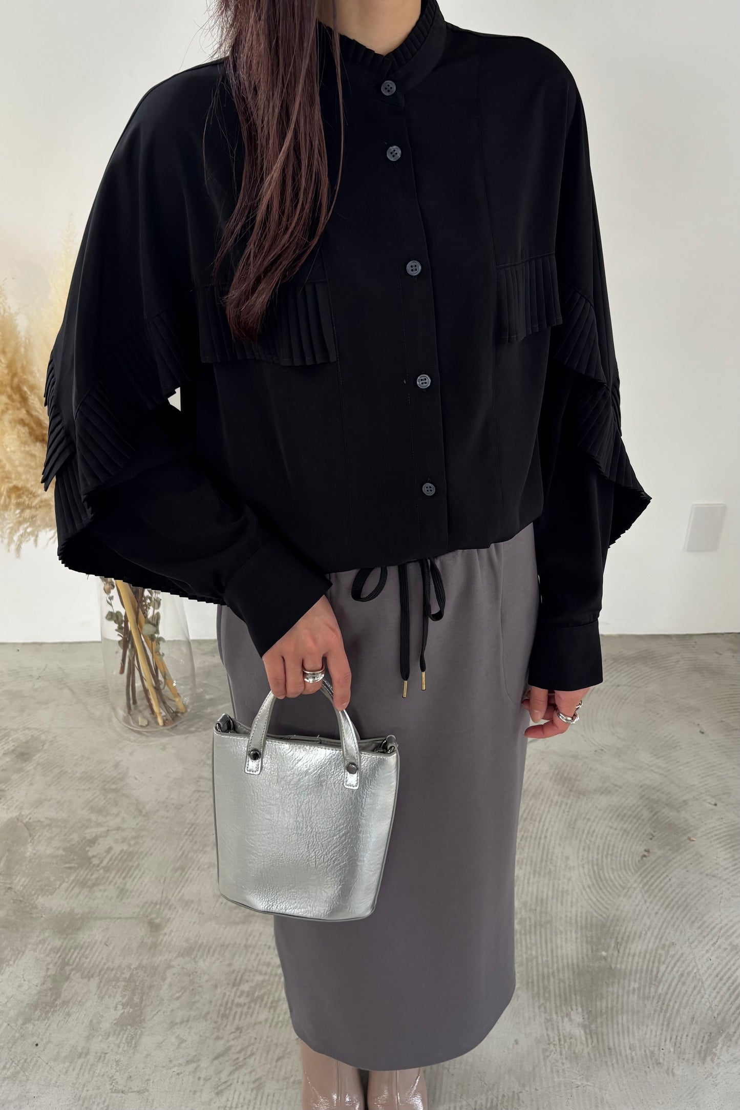 タックプリーツデシンBL 15904