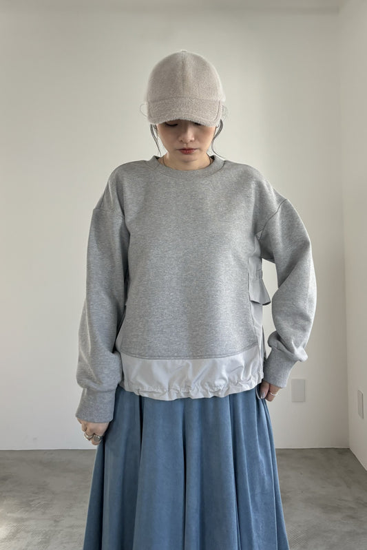 バックフリルスウェットプルオーバー 35444