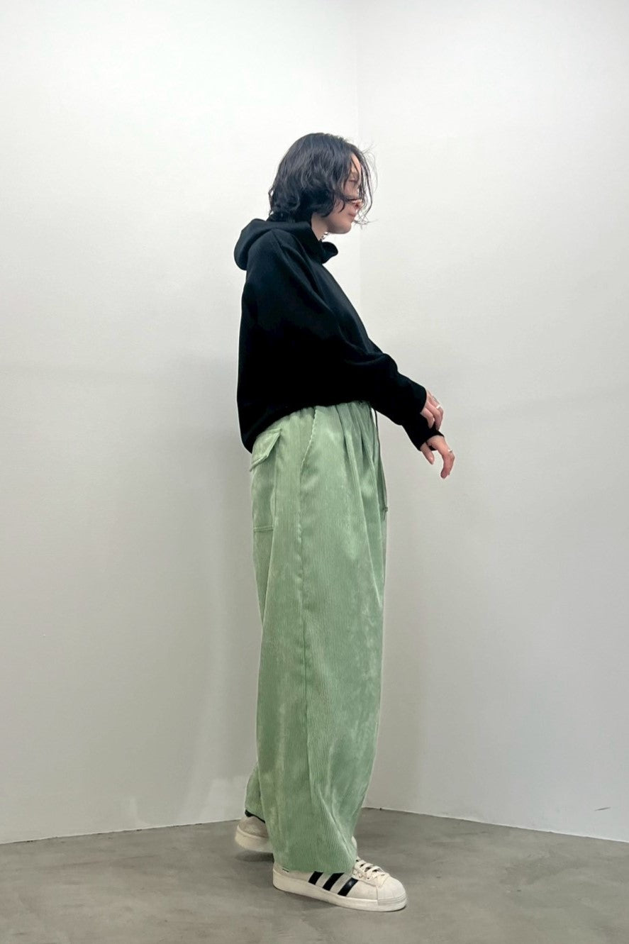 コーデュロイボリュームパンツ F2159