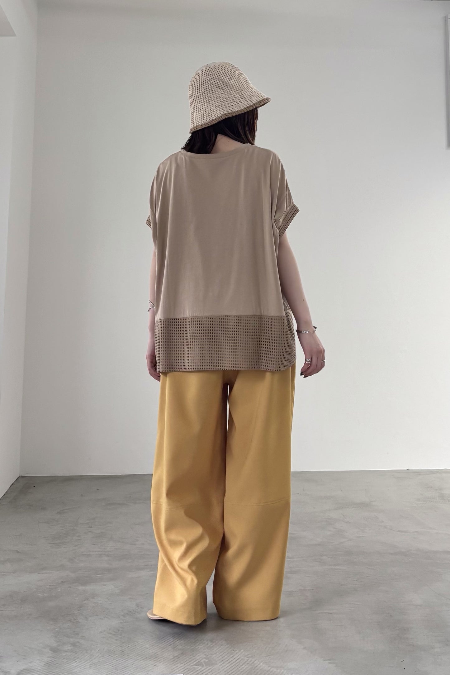 メッシュドッキングポンチョTEE 35506