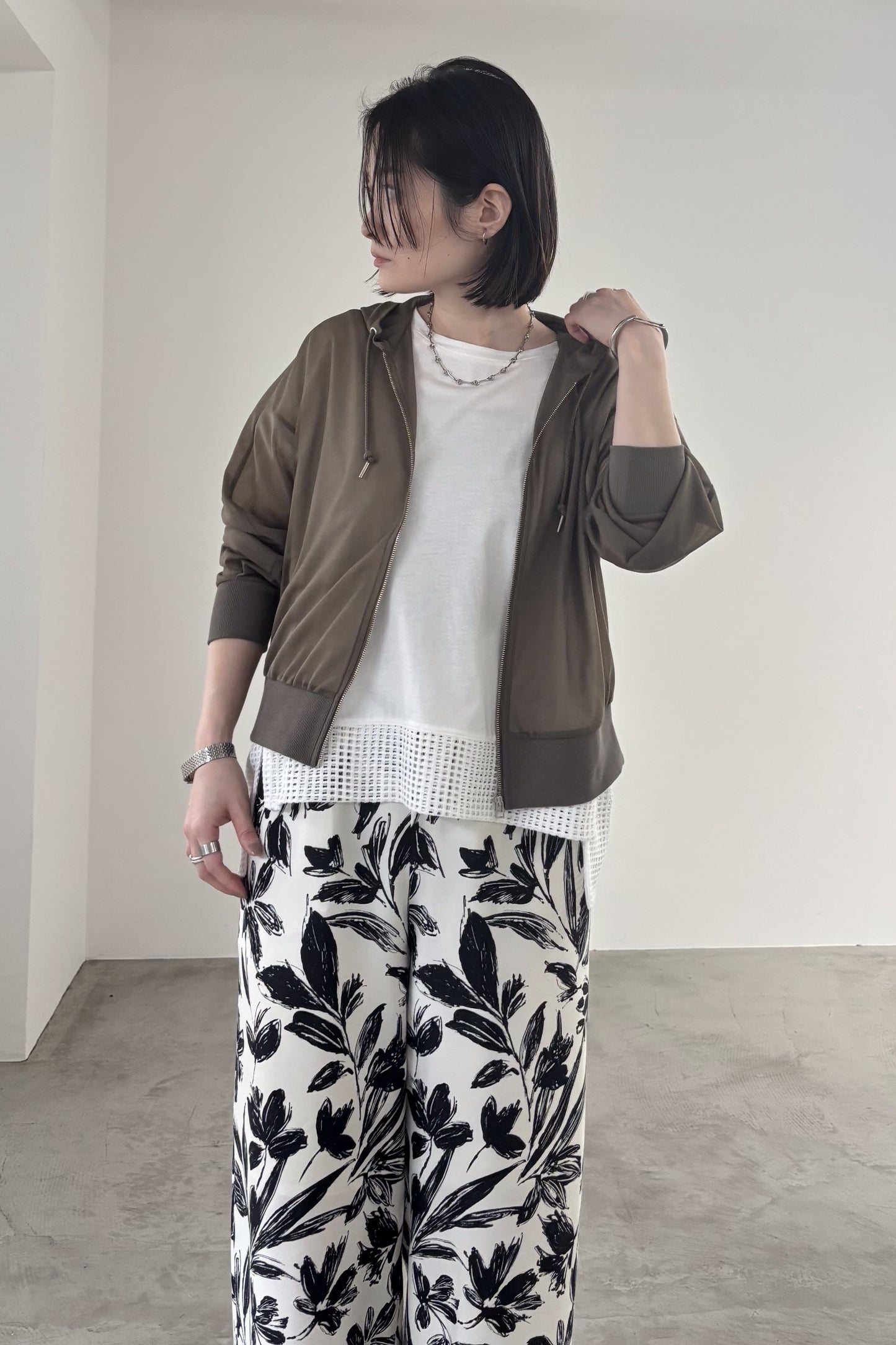 メッシュドッキングポンチョTEE 35506