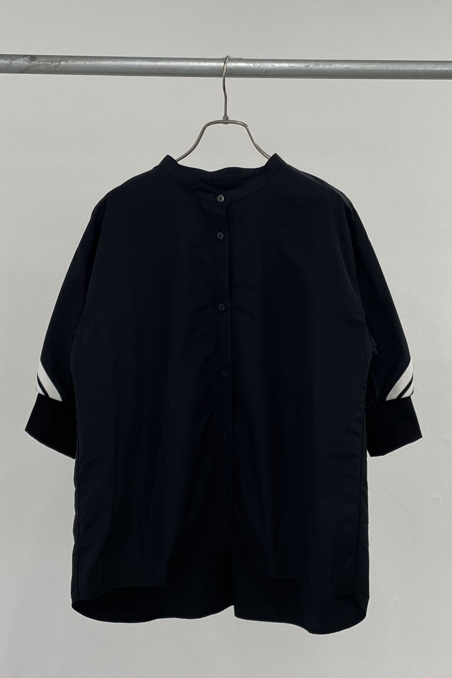 バックラインノーカラーシャツ 15785