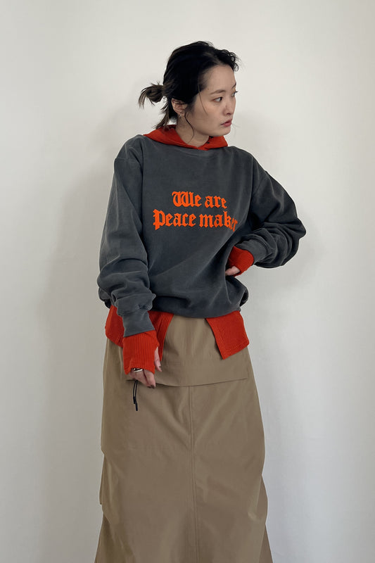 ガーメントダイロゴスウェットプルオーバー F3260