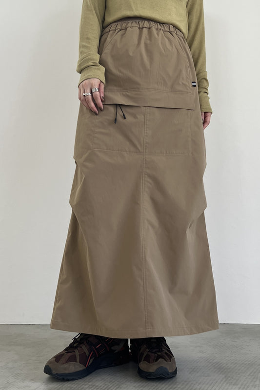 マルーデコットンパラシュートスカート F2141